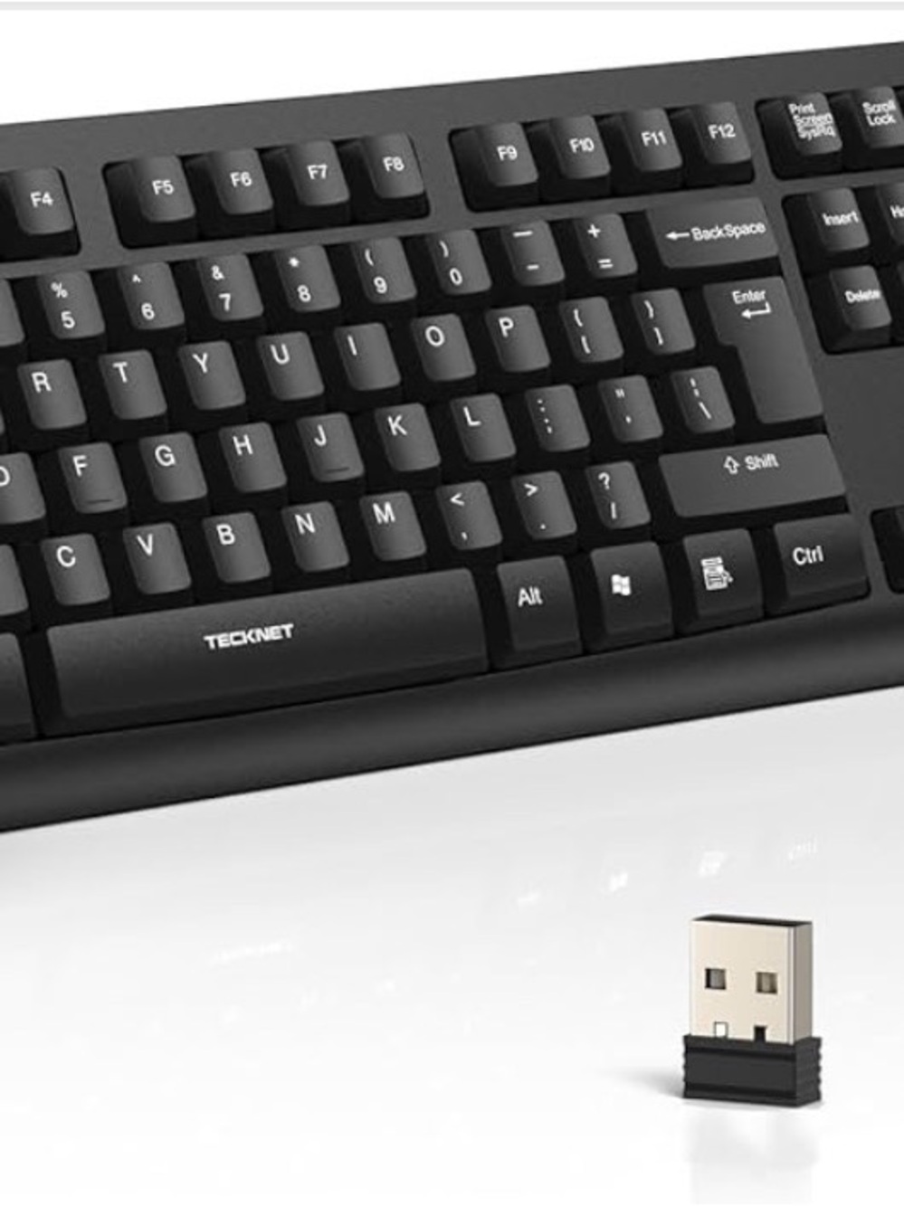 Wireless USB Keyboard - Black